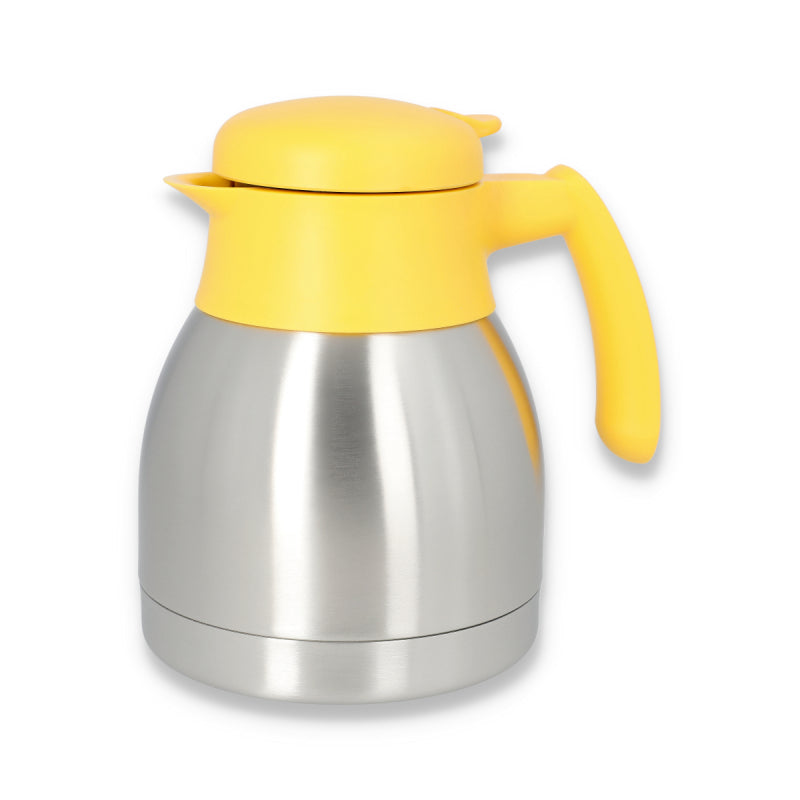BRAVILOR 1 LITRE VACUUM FLASK - YELLOW