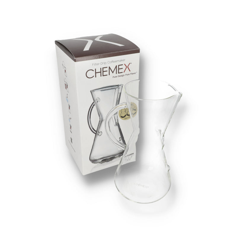 CHEMEX 3-CUP GLASS HANDLE