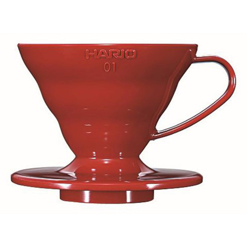 HARIO COFFEE DRIPPER V60 01 RED PLASTIC