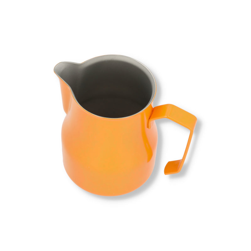 MOTTA 350ML TEFLON FOAMING JUG - ORANGE