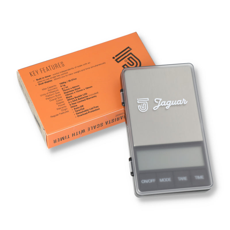 JAGUAR SCALE & BREW TIMER: DUAL DISPLAY SERIES 1000G X 0.1G ACC0002