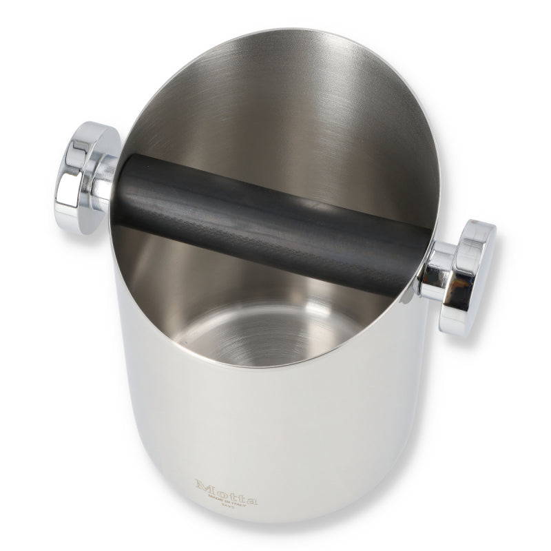 MOTTA DOMESTIC KNOCK BOX STAINLESS STEEL - 105MM