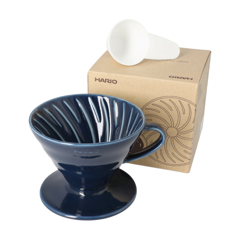 HARIO SPECIAL EDITION V60 02 CERAMIC DRIPPER - INDIGO BLUE