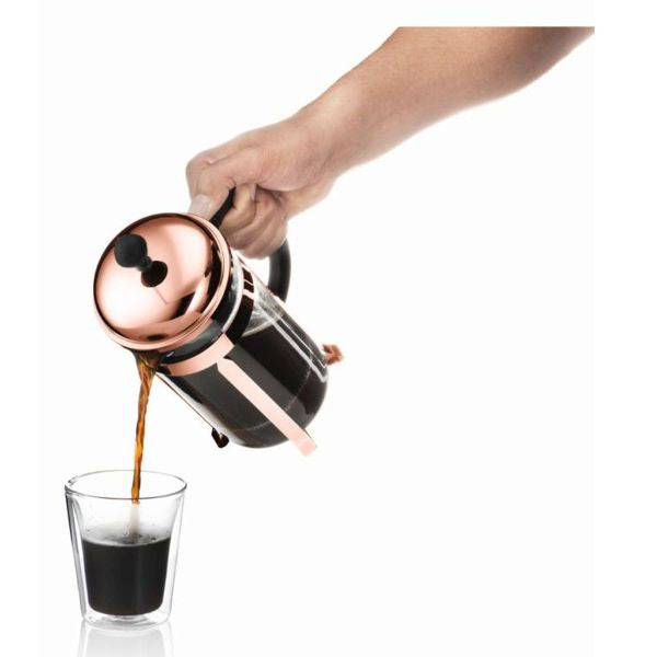 BODUM CANTEEN 2 PCS CUP WITH HANDLE, DOUBLE WALL, MEDIUM, 0.2 L, 6 OZ - TRANSPAR