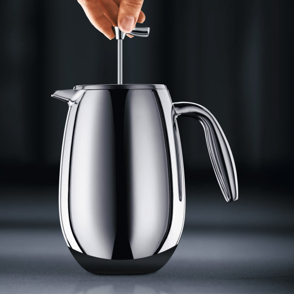 BODUM COLOMBIA DOUBLE WALL FRENCH PRESS COFFEE MAKER, 8 CUP, 1.0 L, 32 OZ - S/S