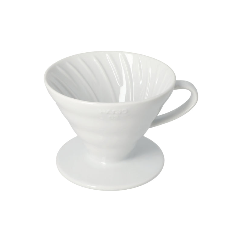 HARIO COFFEE DRIPPER V60 02 CERAMIC WHITE