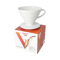 HARIO COFFEE DRIPPER V60 02 CERAMIC WHITE