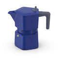 PEZZETTI PENTAEXPRESS MOKA POT - 6 CUP TORPEDO BLUE