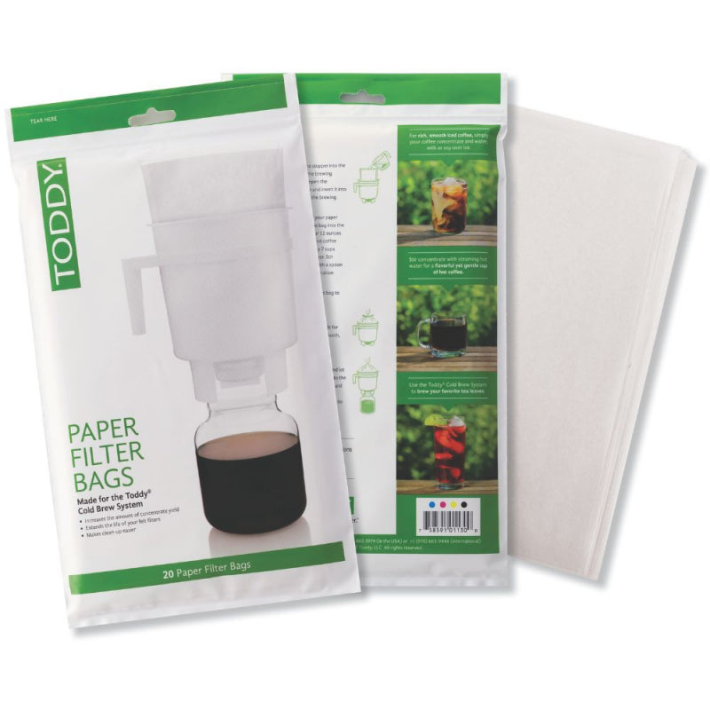 TODDY ESSENTIAL BREWER FILTERS (PACK OF 20)