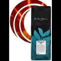 Coffee Direct coffee bag with leaf design on a white background